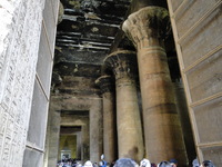 Inside the Temple of Horus