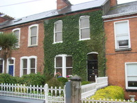 House taken over by ivy in Adare
