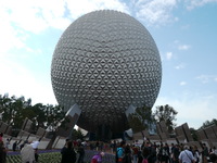 The EPCOT world orb