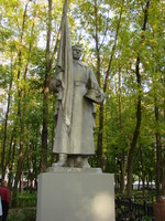 Statue outside Chagall Museum
