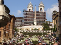 Spanish Steps - The people here were endless