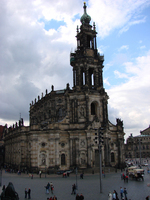 The rebuilt Dresden Cathederal