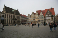 Bremen Square - old merchant houses