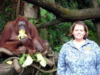 Me and Tina and her bub