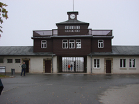 Gate of Buchenwald concentration camp