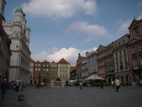 Posnan old town Square